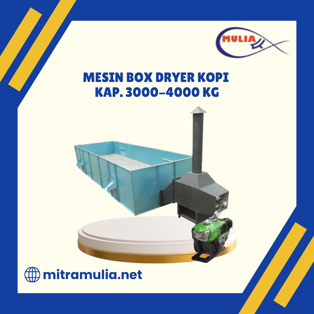 Mesin Pengering Kopi 3000-4000 Kg