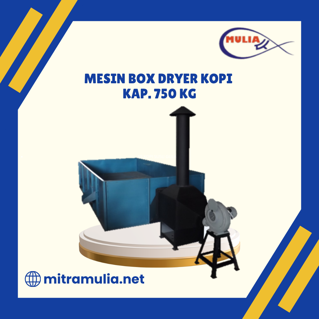 Mesin Box Dryer Kopi Kap. 750 Kg