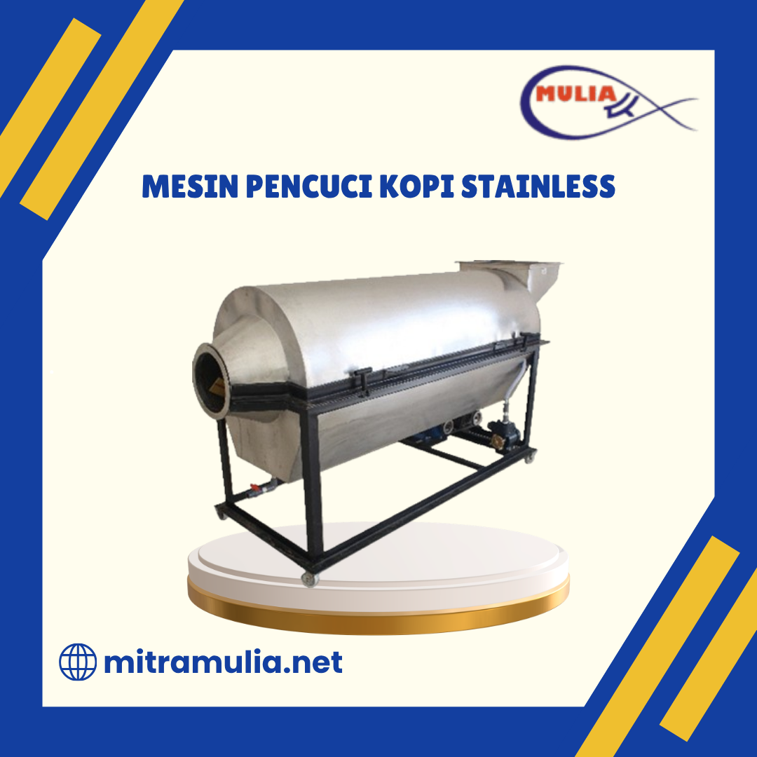 Mesin Pencuci Kopi Stainless Steel