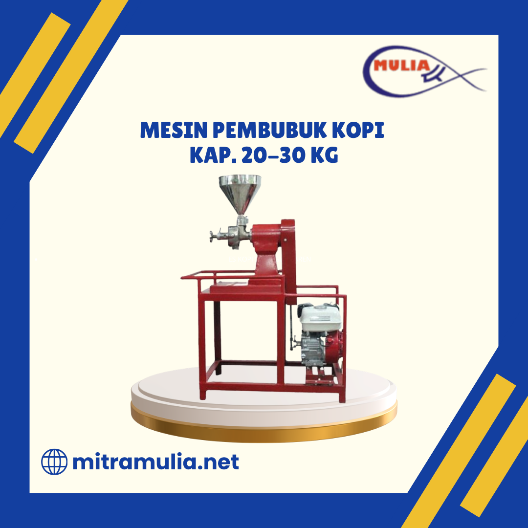Mesin Pembubuk - Penggiling Kopi Kap. 20-30 Kg/Jam