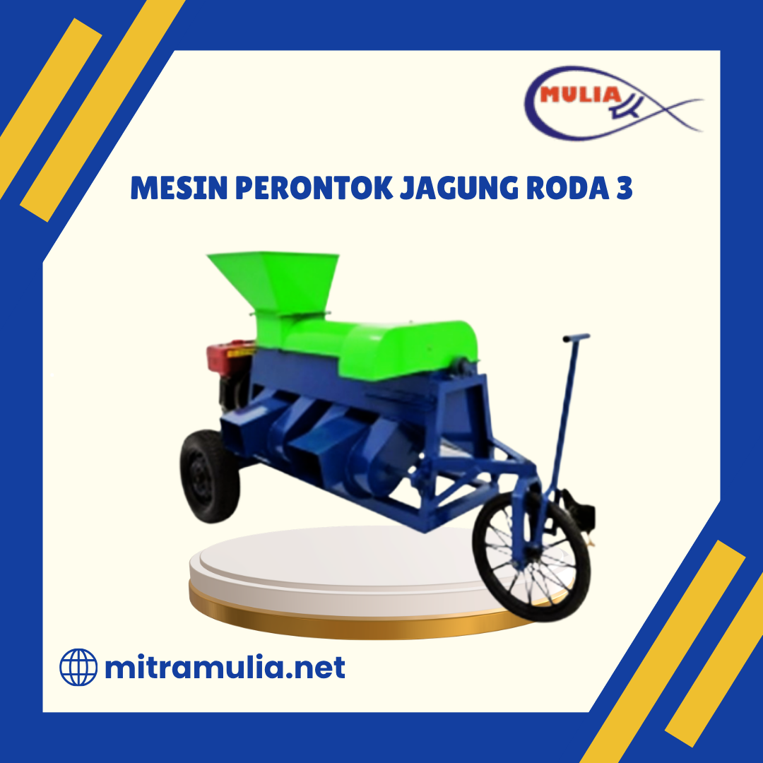 Mesin Perontok Jagung Roda 3