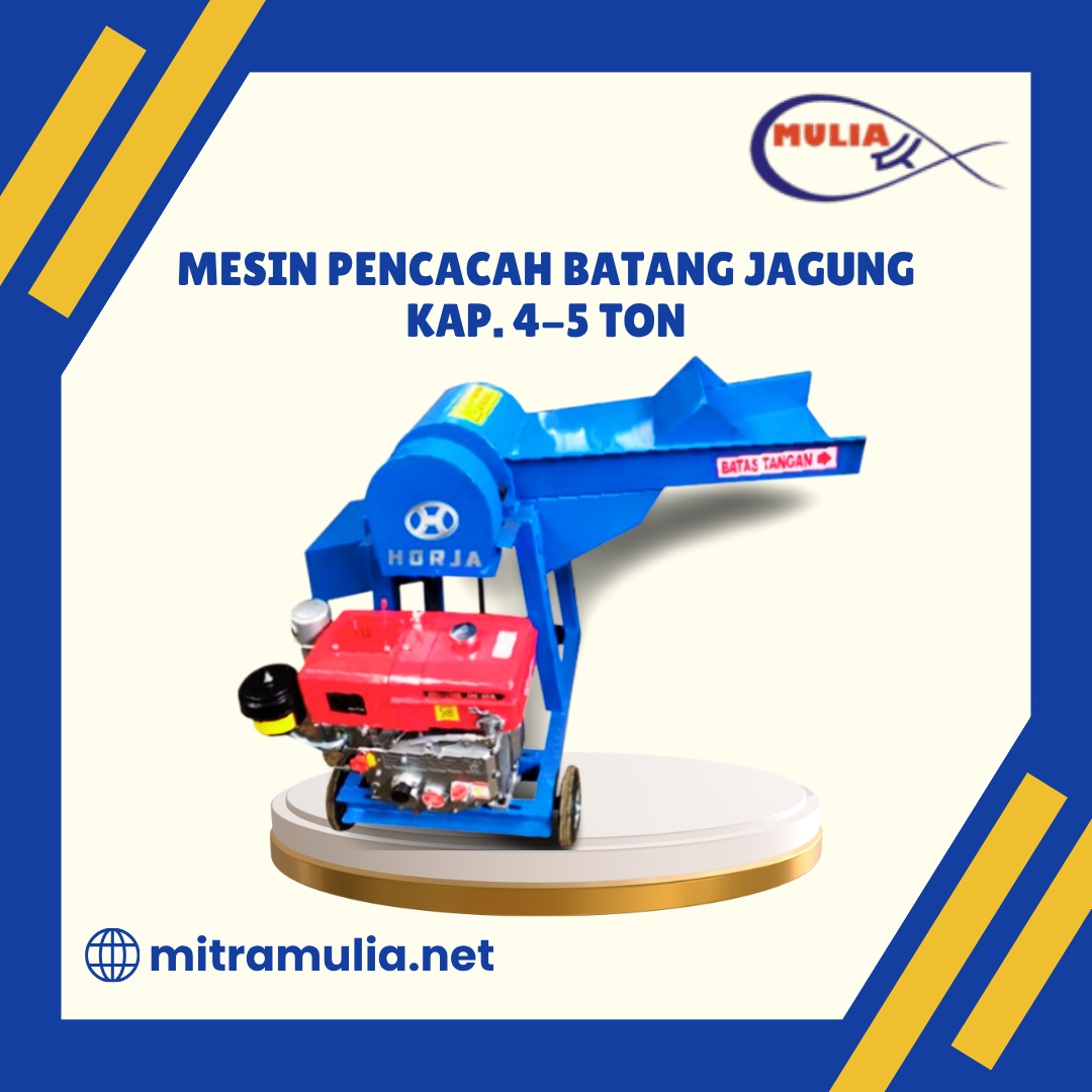 Mesin Pencacah Batang Jagung Kap. 4-5 Ton