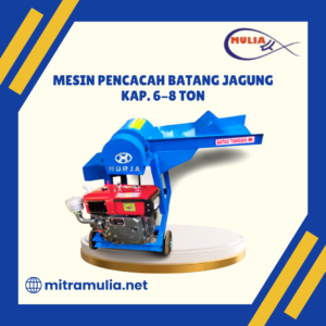 Mesin Pencacah Batang Jagung Kap. 6-8 Ton