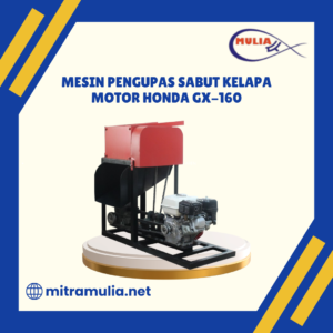 Mesin Pengupas Sabut Kelapa Motor Honda GX-160