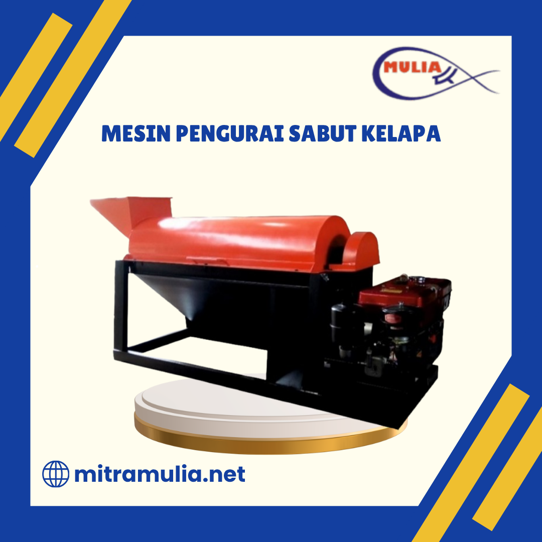 Mesin Pengurai Sabut Kelapa