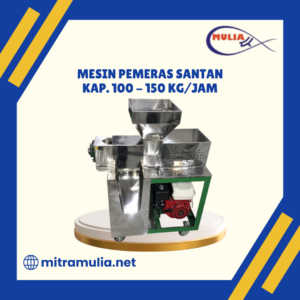 Mesin Pemeras Santan Kap. 100 - 150 Kg_Jam