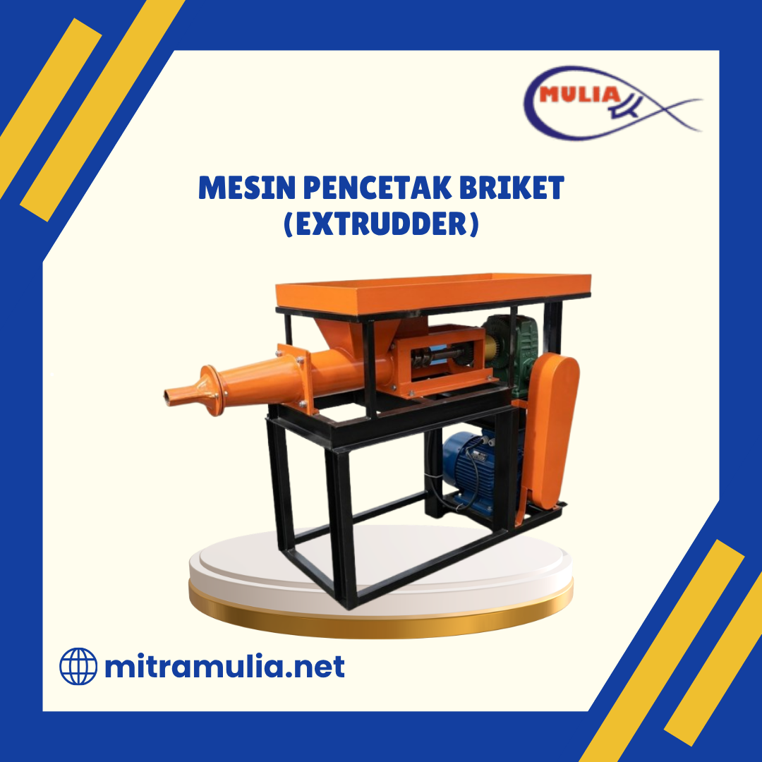 Mesin Pencetak Briket (Extrudder)
