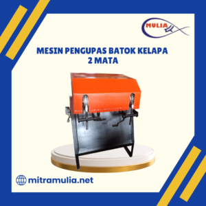 Mesin Pengupas Batok Kelapa 2 Mata