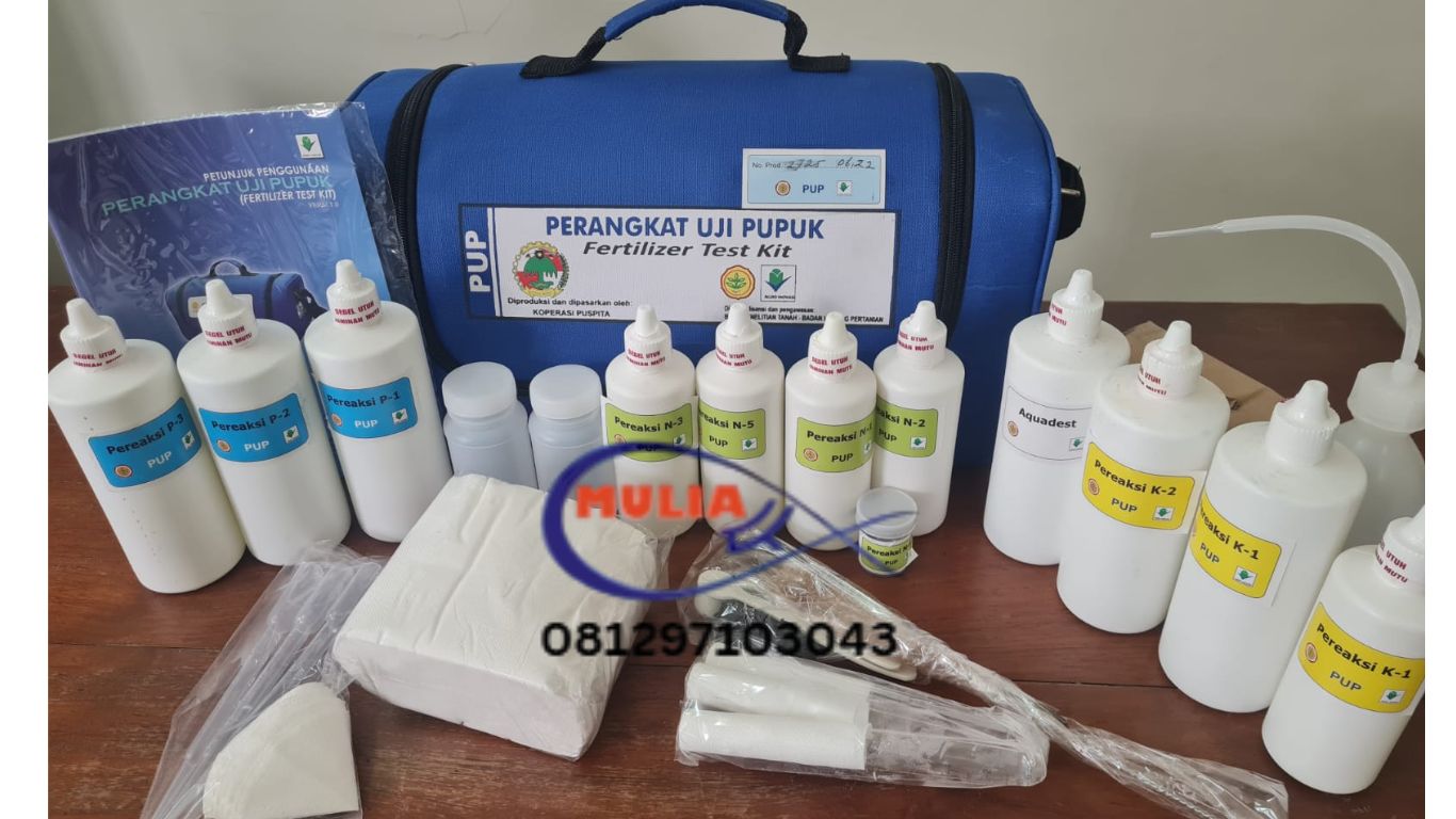 Perangkat Uji Pupuk Laboratorium