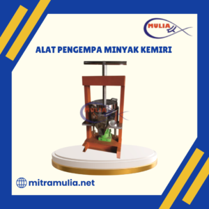 Alat Pengempa Minyak Kemiri - Manual