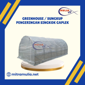 Greenhouse _ Sungkup Pengeringan Singkong Gaplek