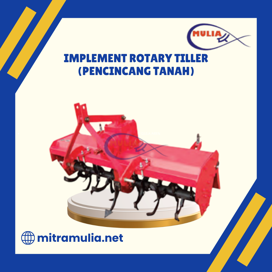 Implement rotary tiller (pencincang tanah)