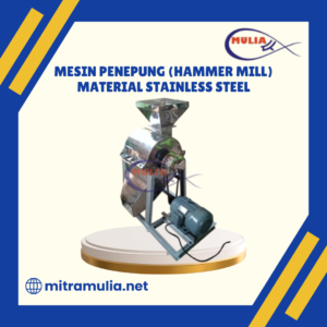 Mesin Penepung (Hammer Mill) Material Stainless Steel