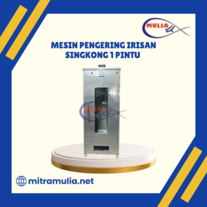 Mesin Pengering Irisan Singkong - 1 Pintu (Stainless Steel)